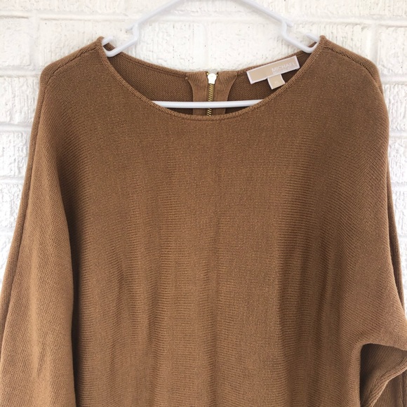 MICHAEL Michael Kors Tan Crew Neck Sweater - Picture 4 of 12